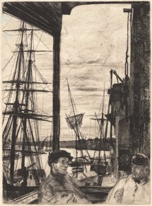 Rotherhithe - James Abbott McNeill Whistler
