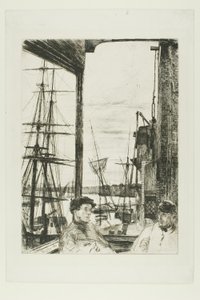 Rotherhithe - James Abbott McNeill Whistler