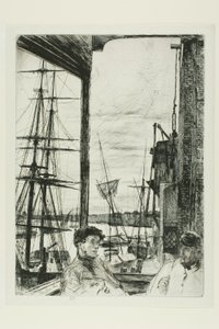 Rotherhithe - James Abbott McNeill Whistler