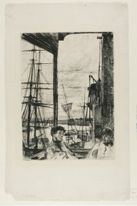 Rotherhithe - James Abbott McNeill Whistler