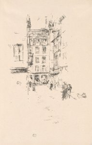 Rue Furstenburg - James Abbott McNeill Whistler
