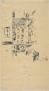 Rue Furstenburg - James Abbott McNeill Whistler