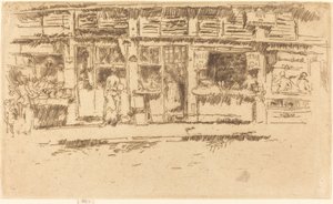 Rue de la Rochefoucauld - James Abbott McNeill Whistler