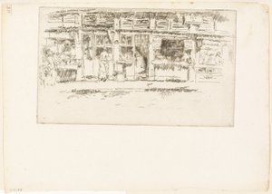 Rue de la Rochefoucault - James Abbott McNeill Whistler