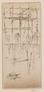 Échafaudage de Savoie - James Abbott McNeill Whistler
