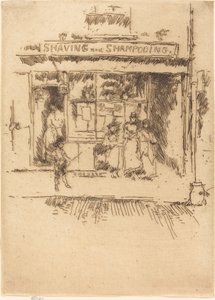Rasage et shampooing - James Abbott McNeill Whistler