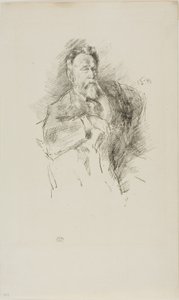 Esquisse de William E. Henley - James Abbott McNeill Whistler