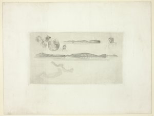 Croquis sur la plaque de l