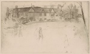 Speke Hall - James Abbott McNeill Whistler