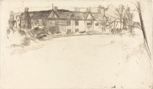 Speke Hall, No.2 - James Abbott McNeill Whistler