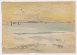 Saint Ives : Coucher de soleil - James Abbott McNeill Whistler