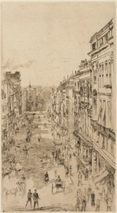 Rue St. James - James Abbott McNeill Whistler