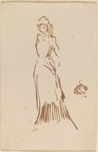 Figure féminine debout - James Abbott McNeill Whistler