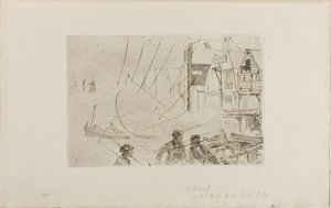 Chantier naval de Stevens - James McNeill Whistler