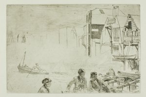 Chantier naval de Stevens - James McNeill Whistler