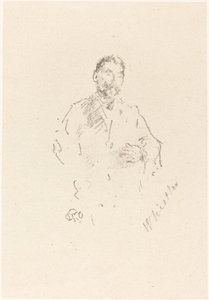 Stéphane Mallarmé, No. 2 - James Abbott McNeill Whistler