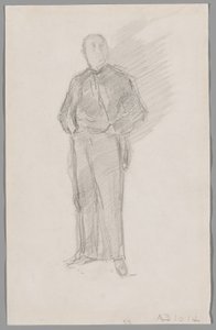 Étude pour le portrait de Thomas Way - James McNeill Whistler
