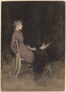 Étude en noir et or (Madge O