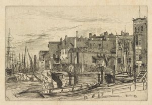 Police de la Tamise - James Abbott McNeill Whistler