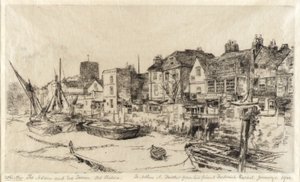 Taverne Adam et Eve, Old Chelsea - James McNeill Whistler