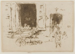 Le Barrow - Quartier des Marolles, Bruxelles - James Abbott McNeill Whistler