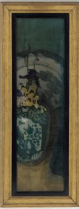 La Fille Bleue (fragment) : Violet et Bleu