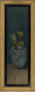 La Fille Bleue (fragment) : Jaune et Bleu
