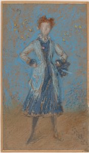 La Fille bleue - James Abbott McNeill Whistler