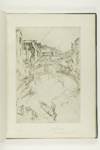 Le pont, Santa Marta - James McNeill Whistler