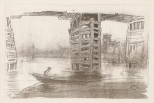 Le Large Pont - James Abbott McNeill Whistler