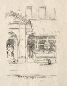Le chien du boucher - James McNeill Whistler