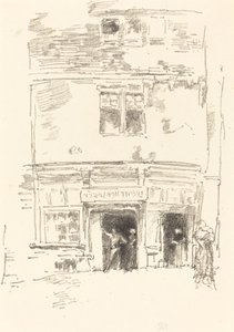 Les Horlogers, Paimpol - James Abbott McNeill Whistler