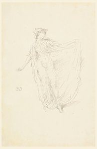 La danseuse, 1890 - James Abbott McNeill Whistler