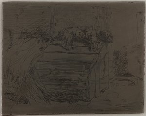 Le Chien sur le Chenil - James Abbott McNeill Whistler