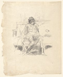 La figure drapée assise - James Abbott McNeill Whistler