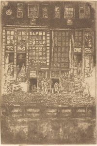 Le rideau brodé