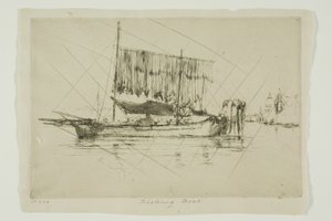 Le Bateau de pêche - James Abbott McNeill Whistler