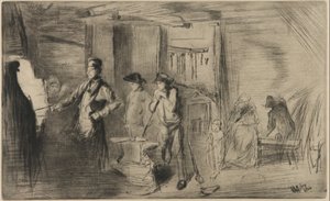 La Forge - James Abbott McNeill Whistler