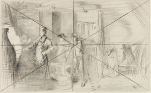 La forge - James Abbott McNeill Whistler