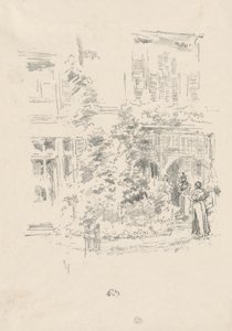Le porche du jardin - James Abbott McNeill Whistler
