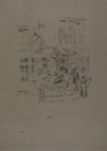Le Porche du Jardin - James Abbott McNeill Whistler