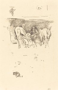 La Bonne Chaussure - James Abbott McNeill Whistler