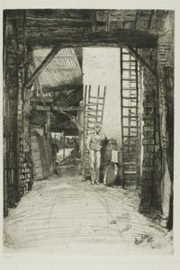 Le Chaufournier - James Abbott McNeill Whistler
