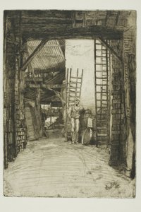 Le Chaufournier - James Abbott McNeill Whistler