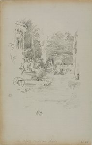 Le Petit Café au Bois - James McNeill Whistler