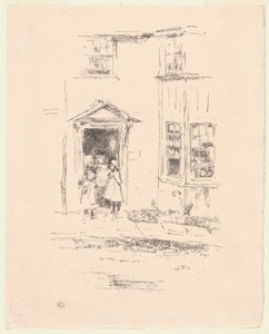 La petite porte, Lyme Regis - James Abbott McNeill Whistler