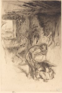 La petite forge - James Abbott McNeill Whistler