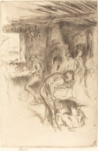 La petite forge - James Abbott McNeill Whistler