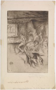 La petite forge, Liverpool - James Abbott McNeill Whistler