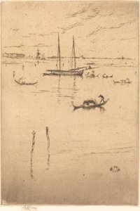 La petite lagune - James Abbott McNeill Whistler